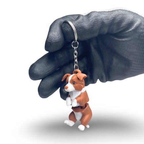 Australian Shepherd Keychain