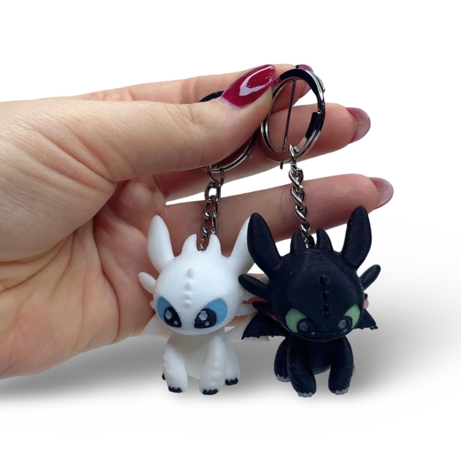 Søt drage-nøkkelring