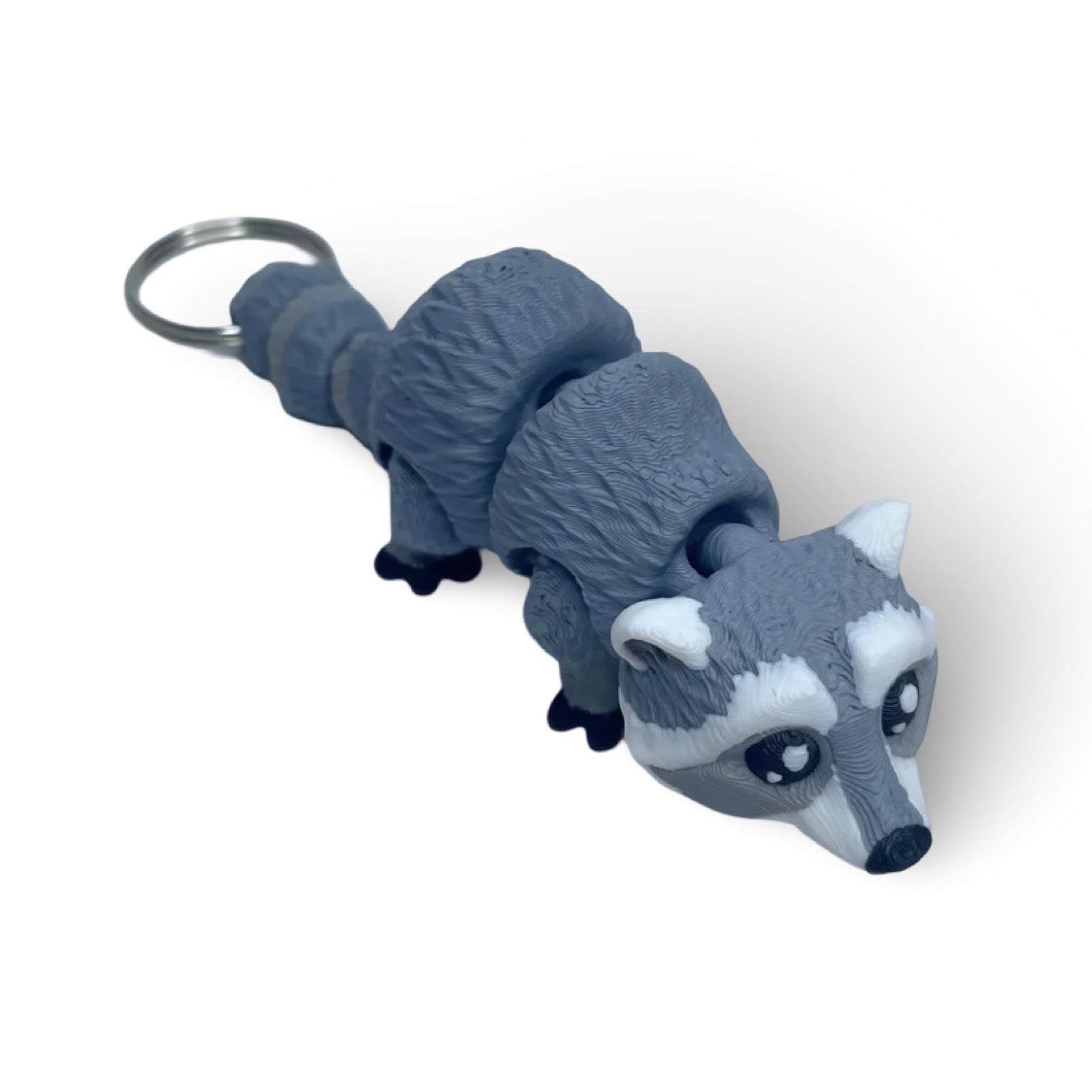 Vaskebjørn-nøkkelring