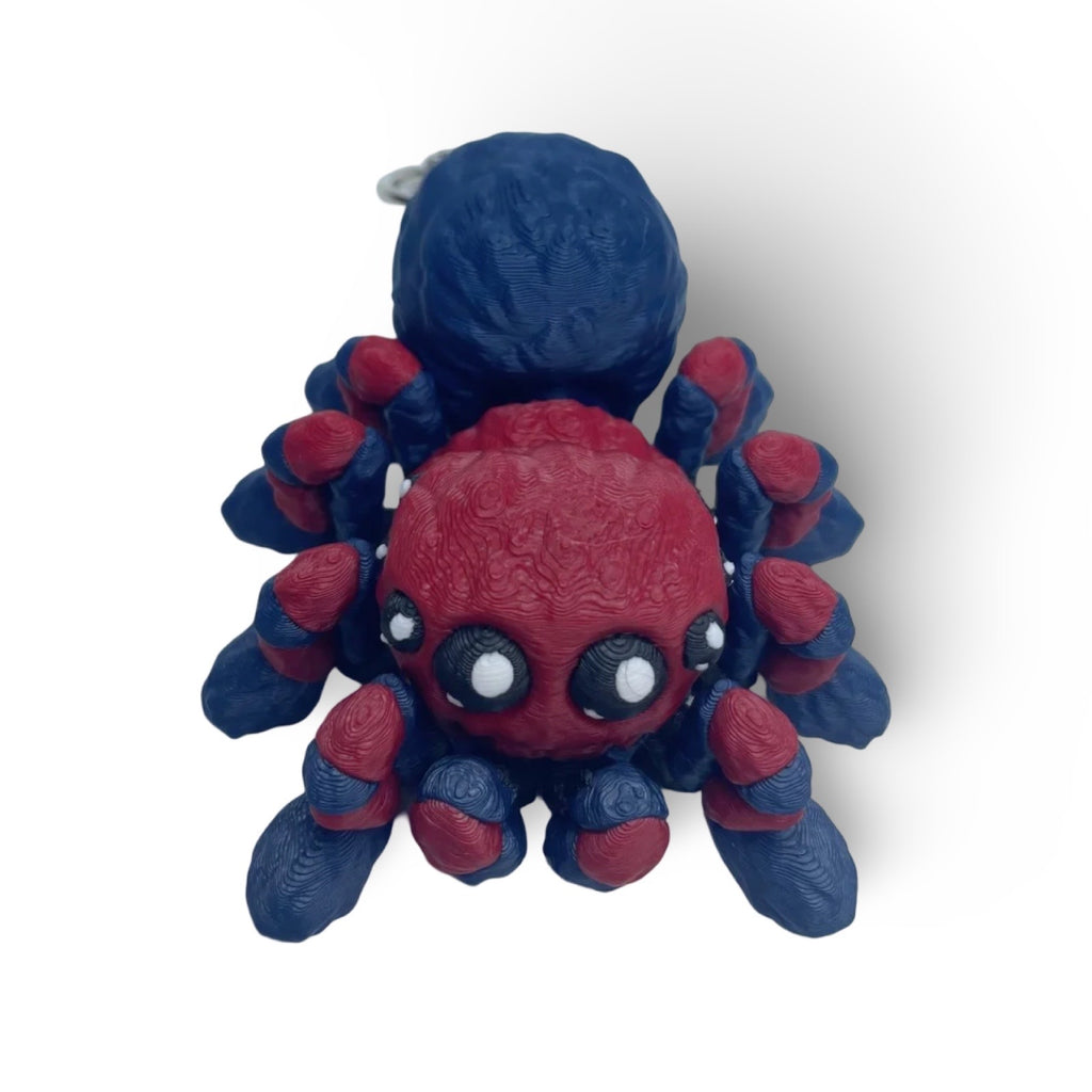 Edderkopp-nøkkelring